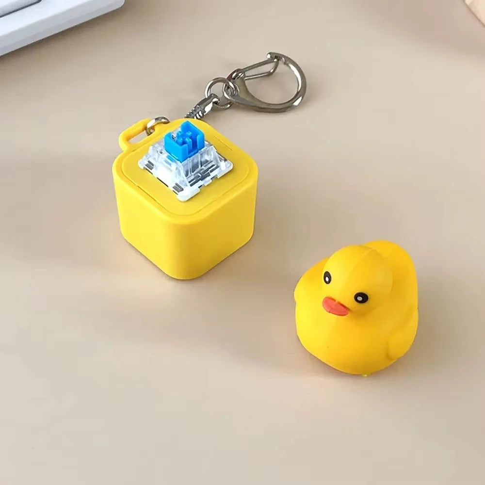 Quacktivity Duck Fidget Keychain