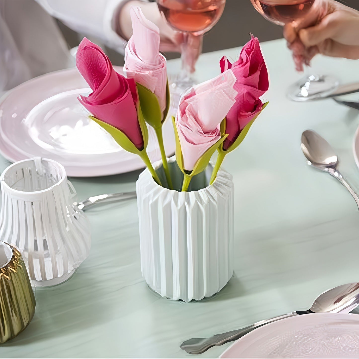 Flower Stem Napkin Holder