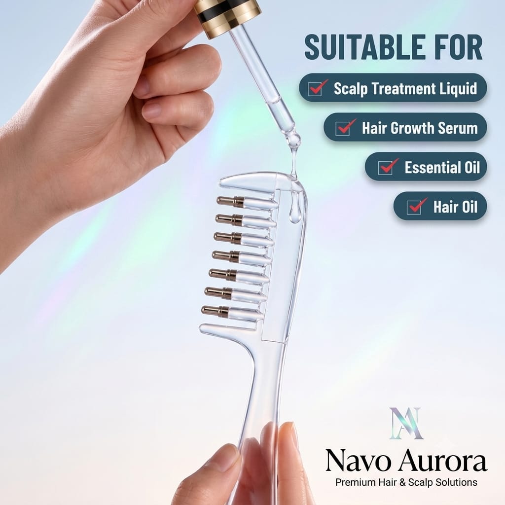 Scalp oil applier