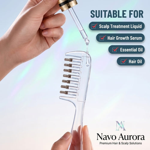 Scalp oil applier