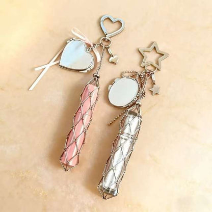 Gen-z cute Lipstick Holder Keychain