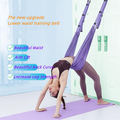 Back in relief yoga strecthing rope