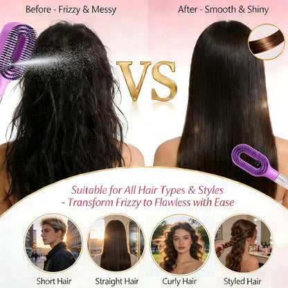 MistGlow 2 in 1 Hair Brush ✨