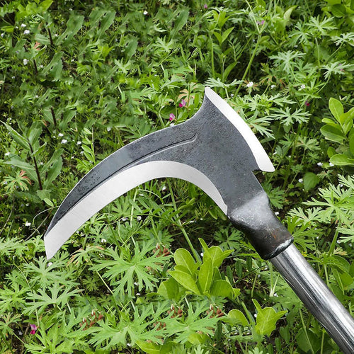 Dual-Edge Steel Sickle Head