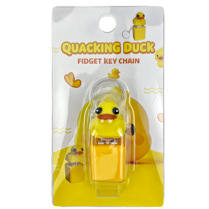Quacktivity Duck Fidget Keychain
