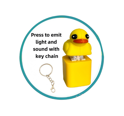 Quacktivity Duck Fidget Keychain