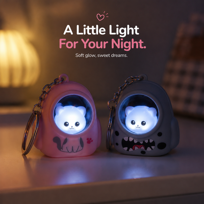 Mini Glow Charm keychain