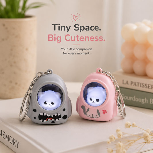 Mini Glow Charm keychain