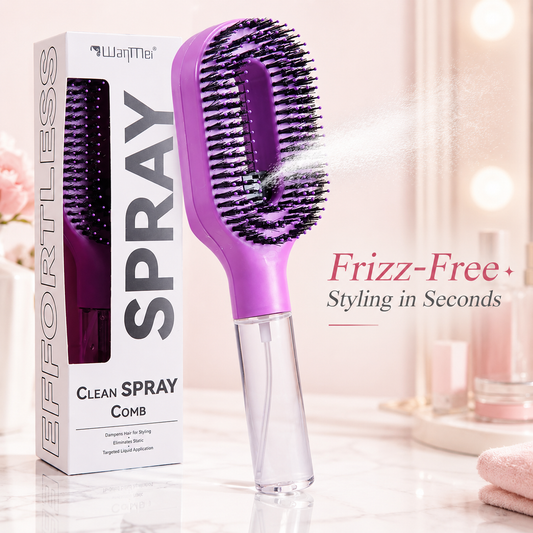 MistGlow 2 in 1 Hair Brush ✨
