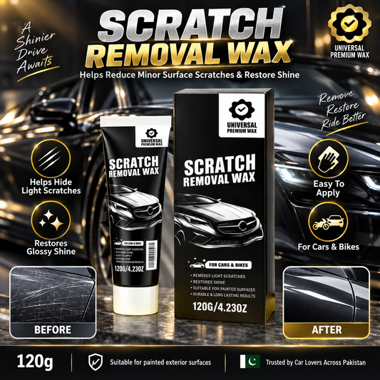 Premium Automobile Scratch Remover Wax