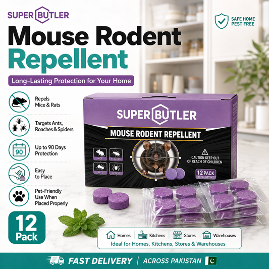 Professional Strong Mouse Control Bait - Fast Action Bait for Indoor/Outdoor Control