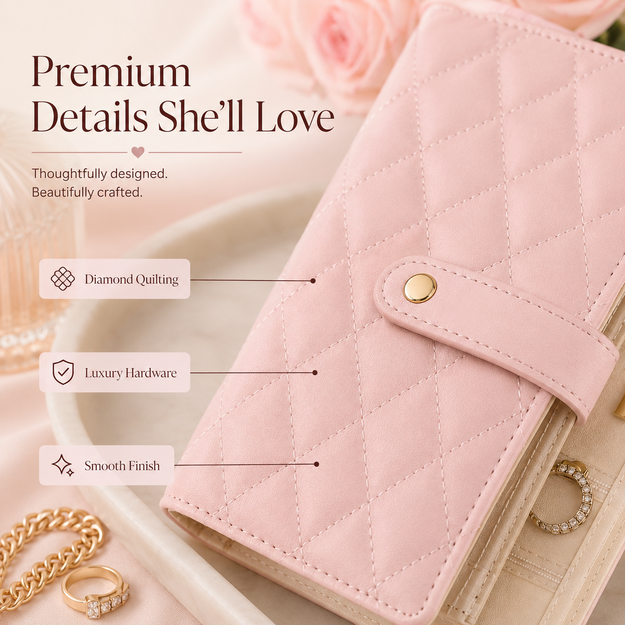 Premium Jewelery Keeper Book