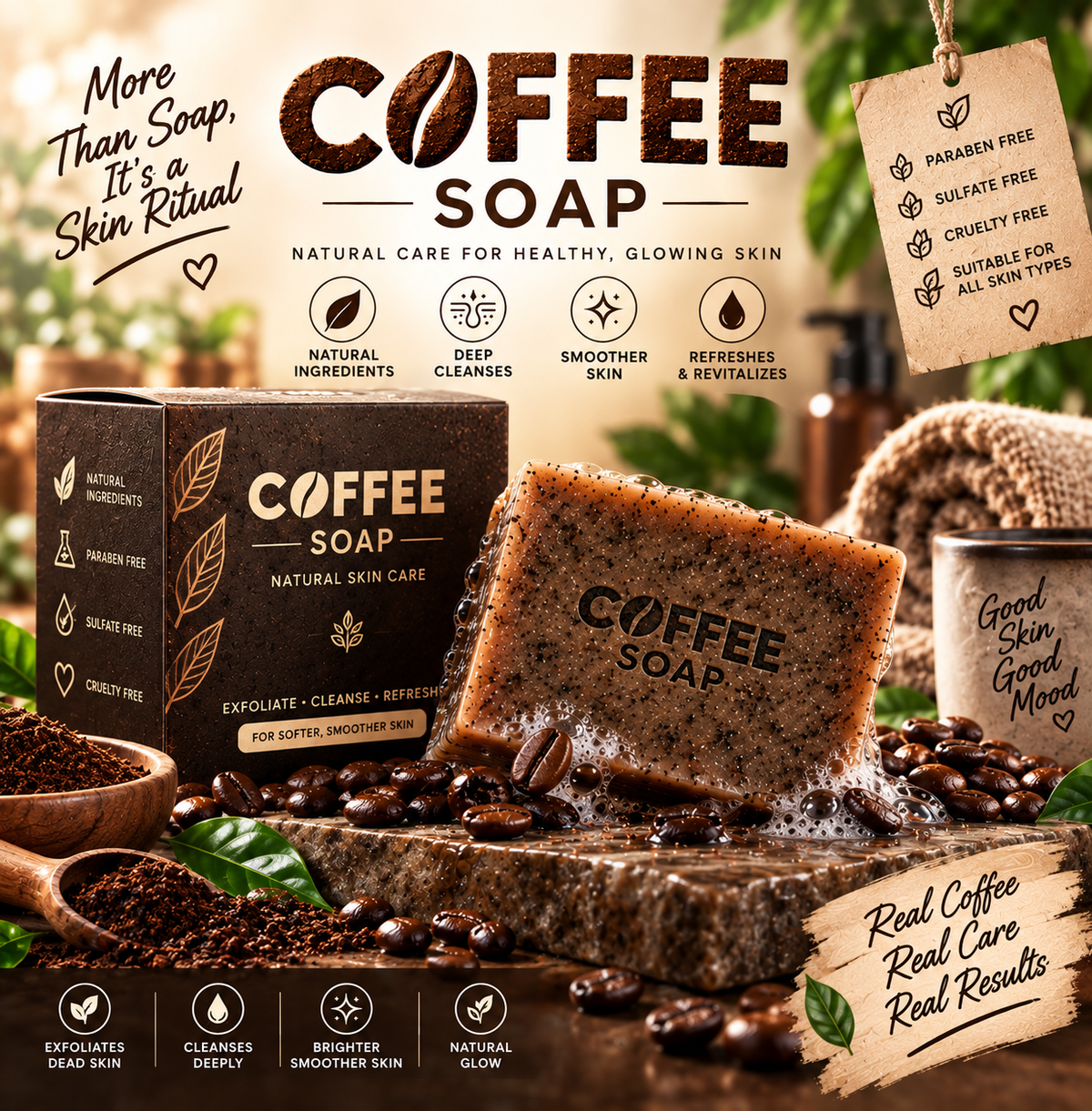 Brightening Coffee Soap