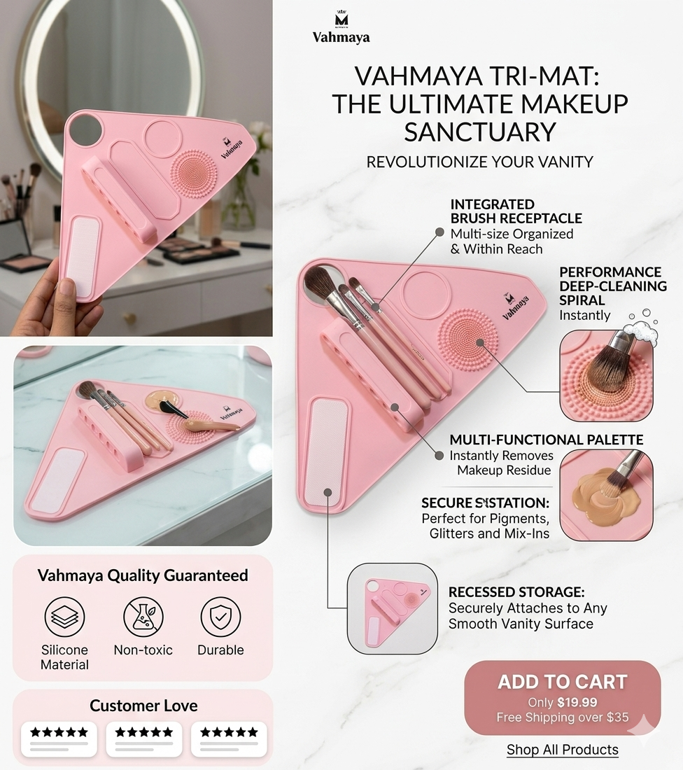 Multifunctional Silicone Makeup Wrist Strap