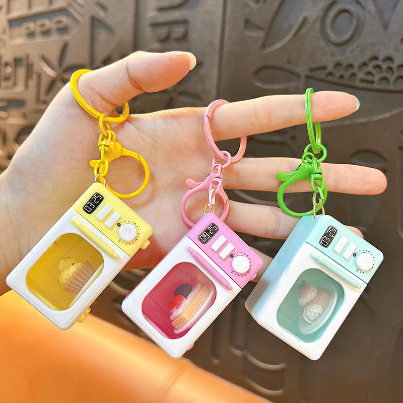 🔥 cute Microwave  Keychain