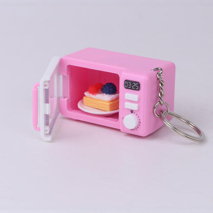 🔥 cute Microwave  Keychain