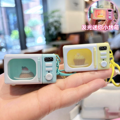 🔥 cute Microwave  Keychain