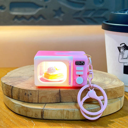 🔥 cute Microwave  Keychain