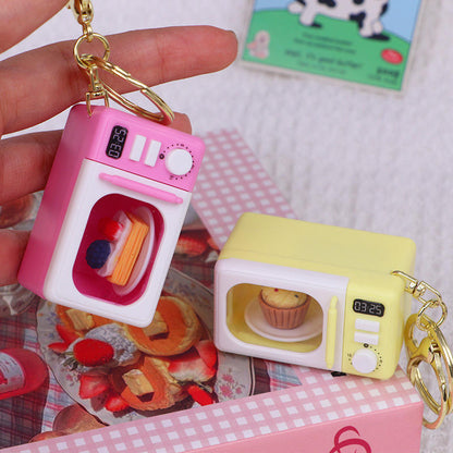 🔥 cute Microwave  Keychain