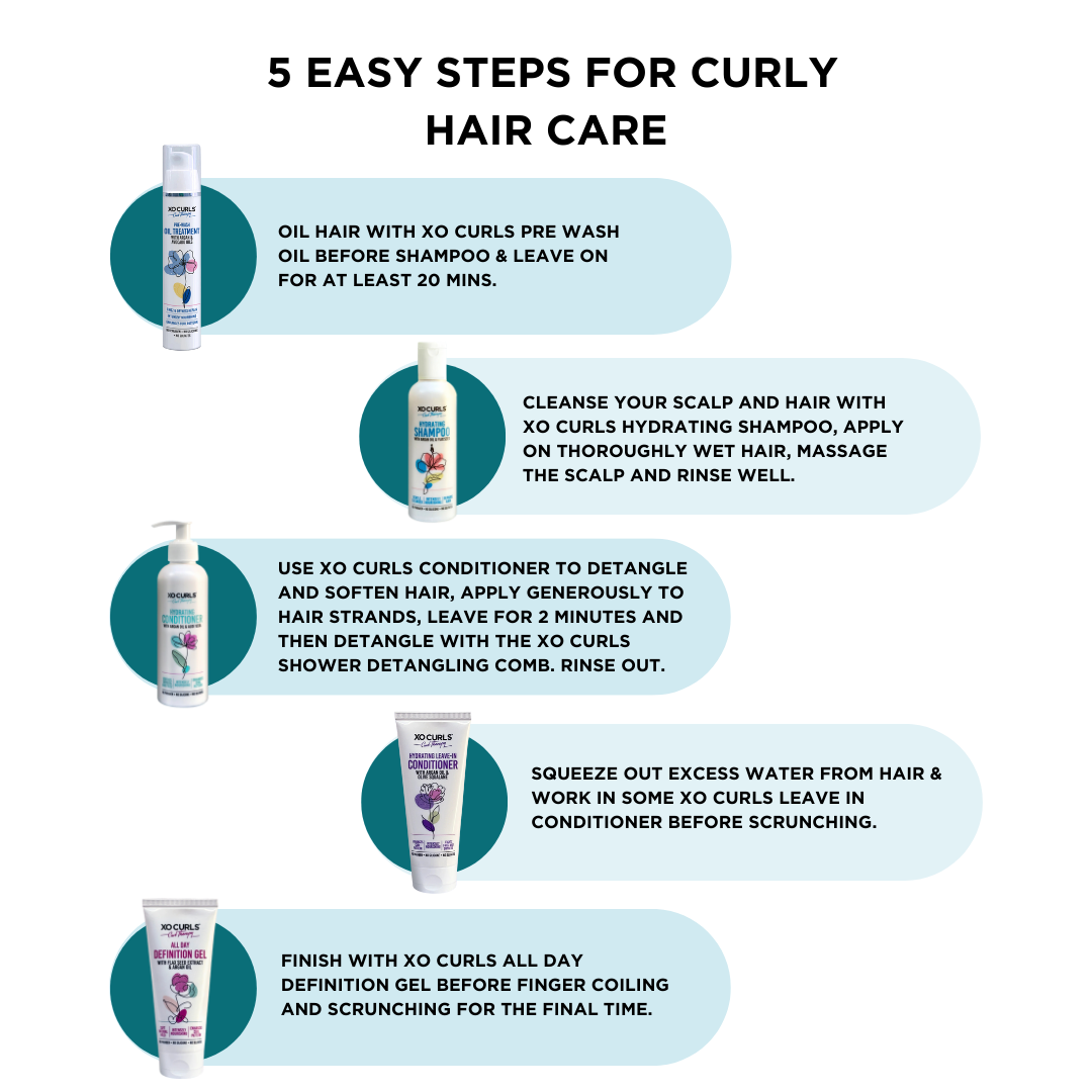 XO Curls Shower Detangling Comb