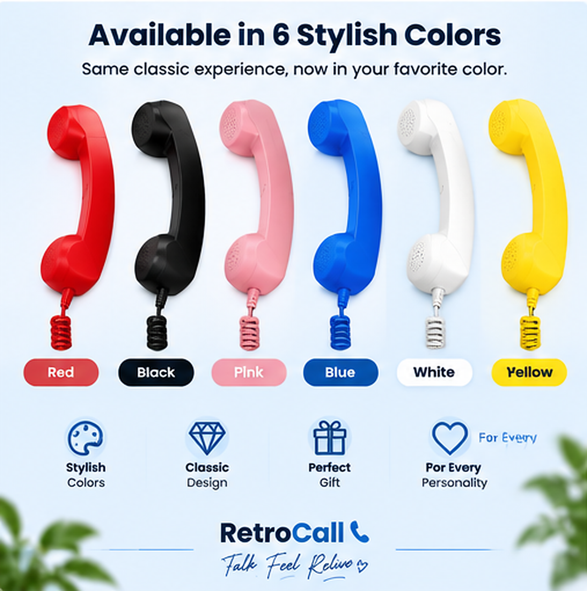 ☎️ Retro telephone handset with Type-C interface 📞