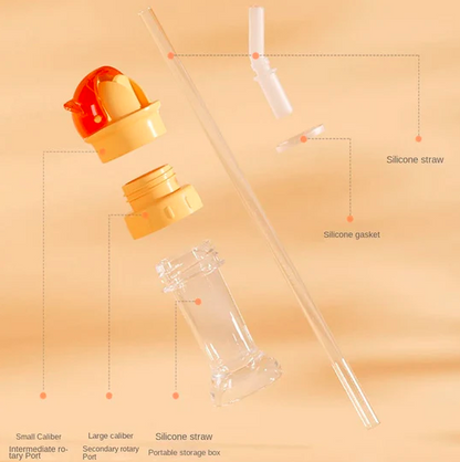 water bottle adapter sipper