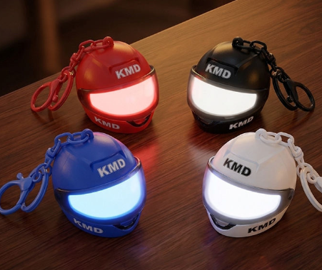 GlowGuard Helmet Light