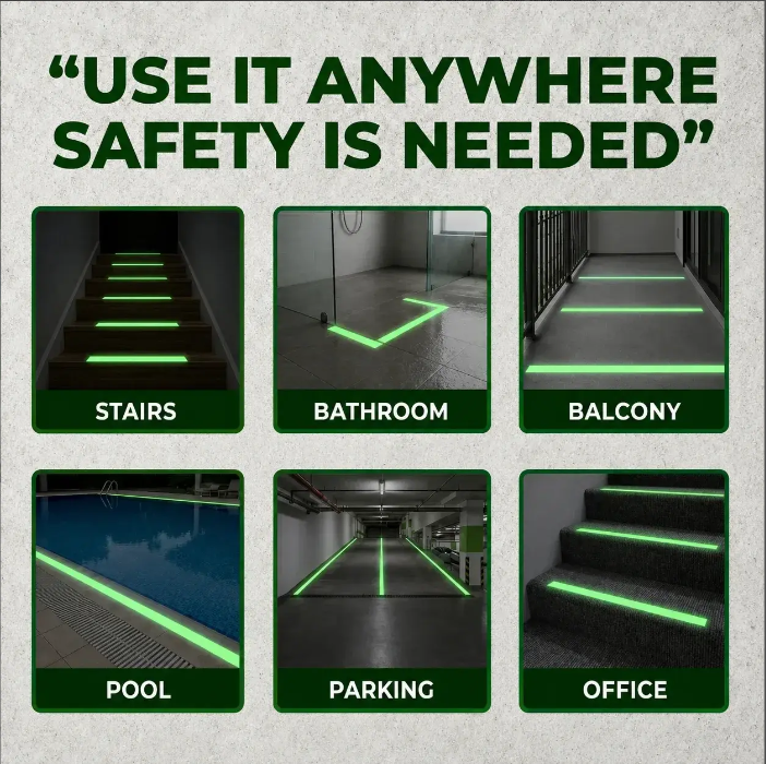 Anti Skid Tape Glow In The Dark