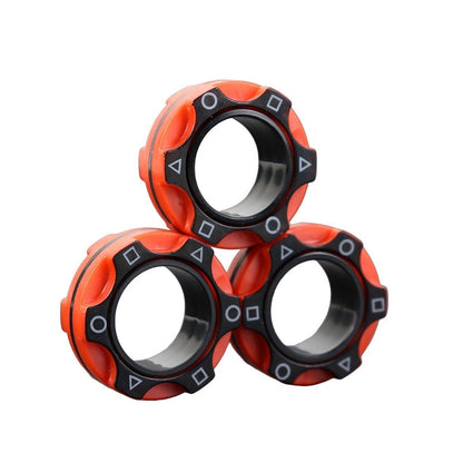 magnetic rings stress relief fidget toy