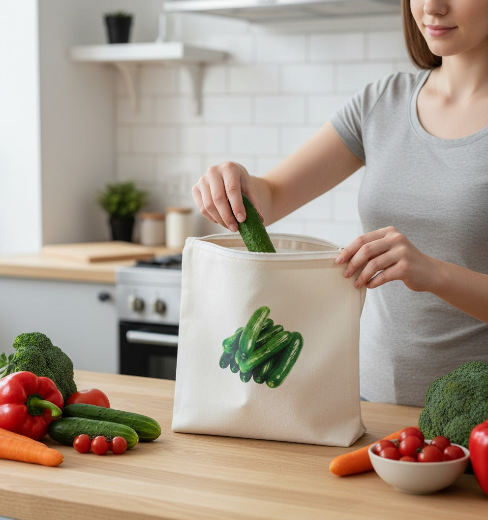 Reusable Vegetable Storage Bags