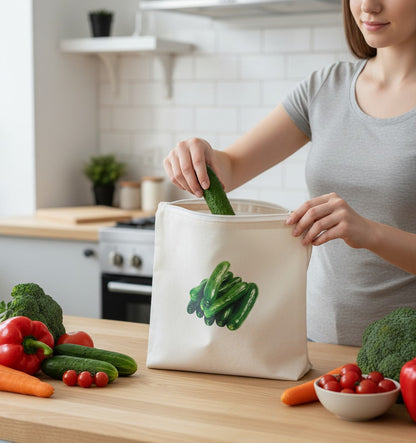 Reusable Vegetable Storage Bags