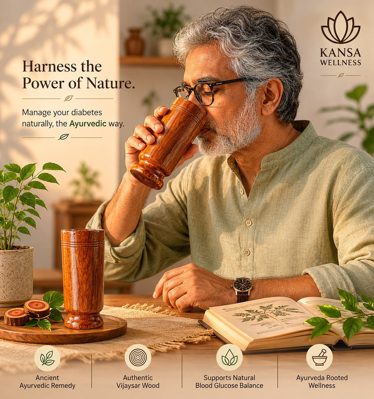 Herbal Vijay Glass🌿