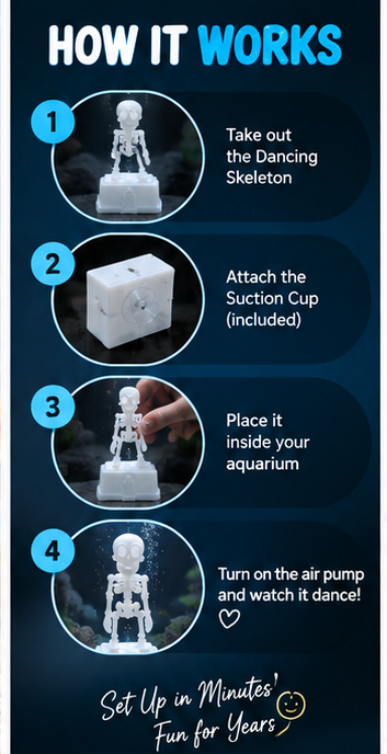 BoneBounce™ Aquarium Dancer