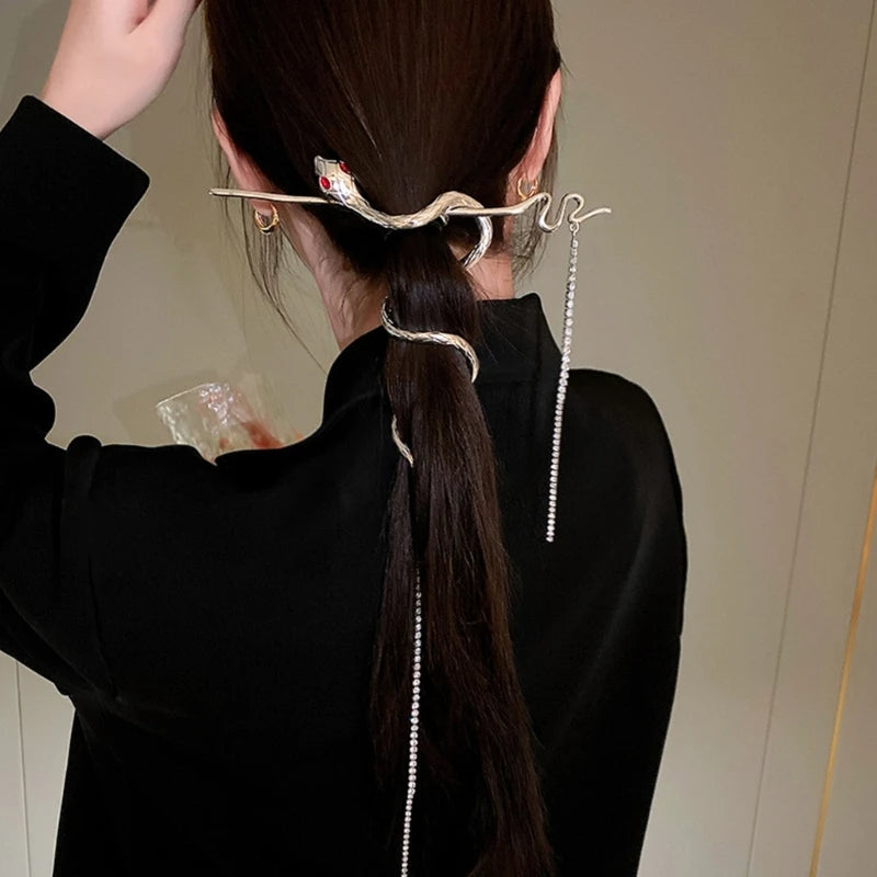 Snake Twisted Hair Pin