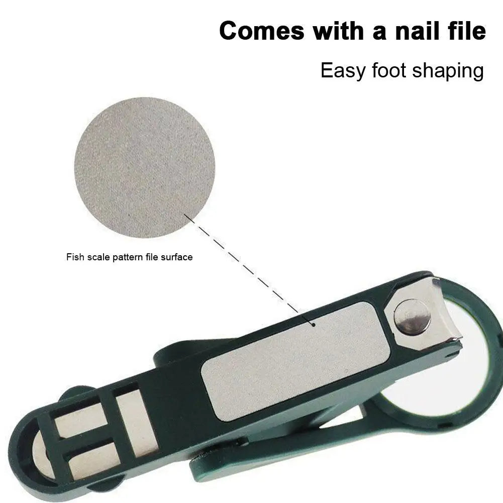 Premium Nail Clipper with Magnifier
