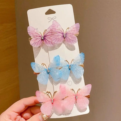 Sweet Wind Butterfly Hair Clips