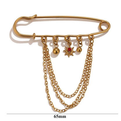 Charmed safety pins