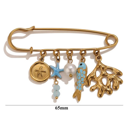 Charmed safety pins