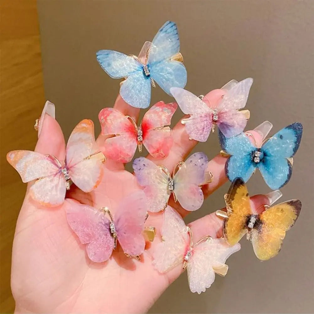 Sweet Wind Butterfly Hair Clips
