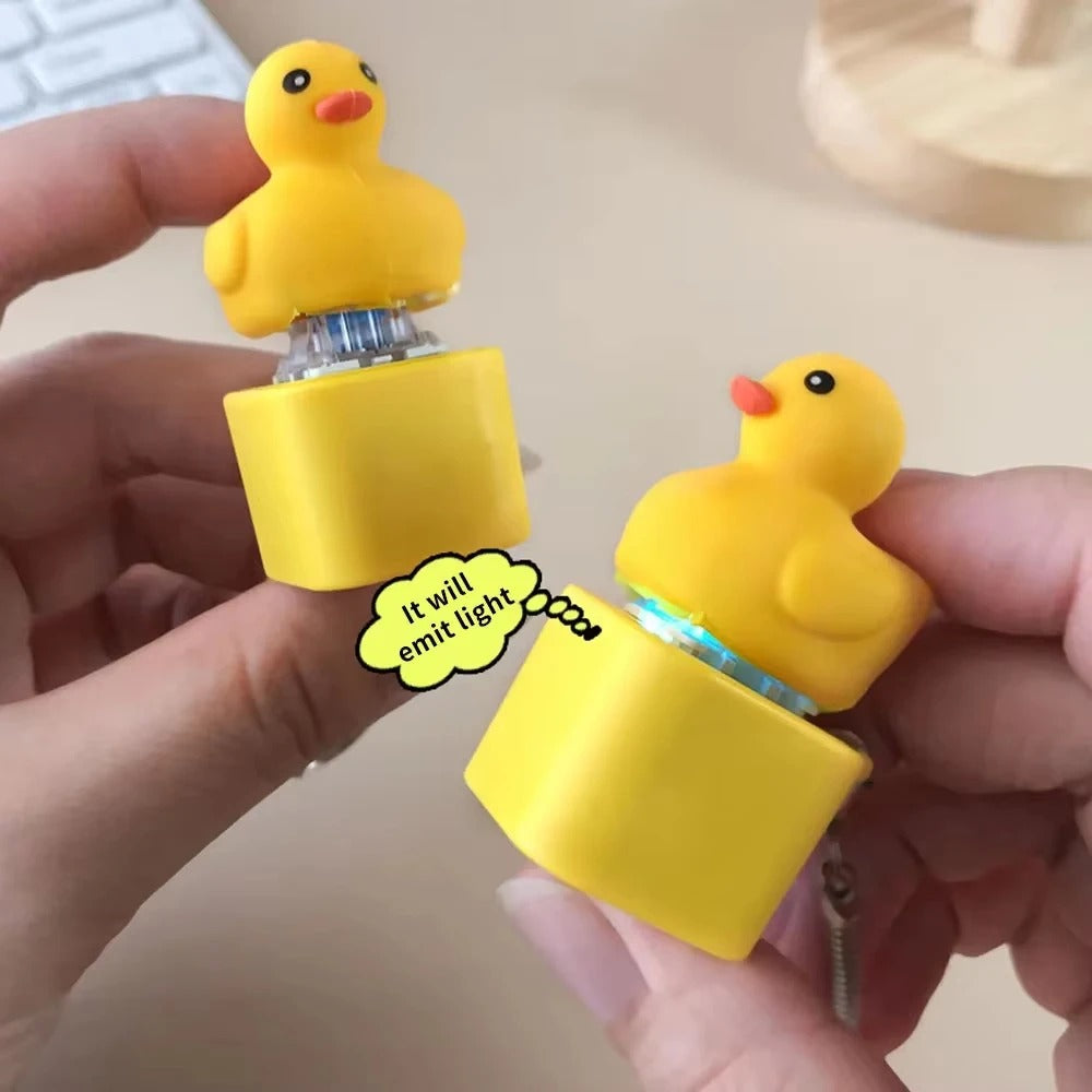 Quacktivity Duck Fidget Keychain