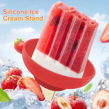 Drip Free Popsicle Holder Silicone
