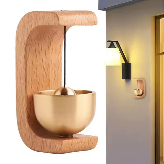 Wooden Welcome Bell
