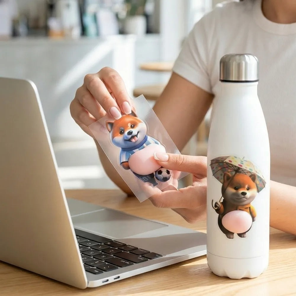 Chubby Funny 3D Soft Belly Cat Sticker Waterproof