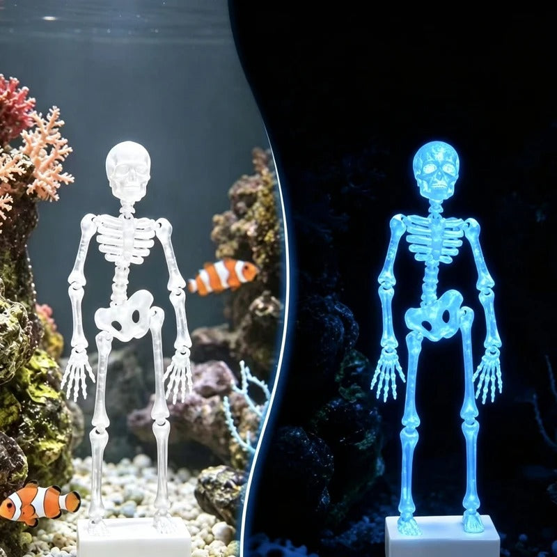 skeleton under water dancer skeleton