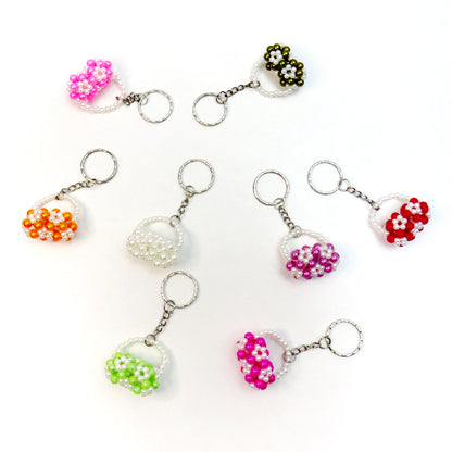 PearlLuxe Mini Bag Charm Keychain 💖
