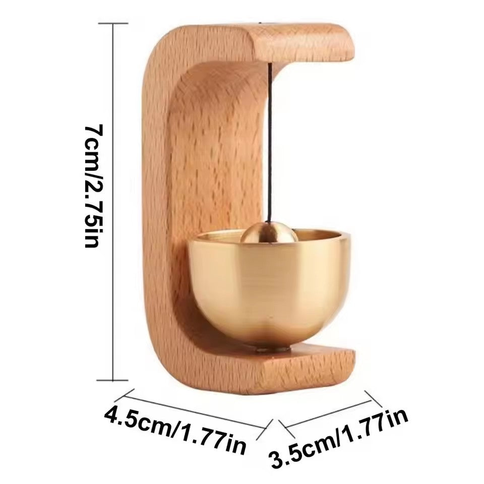 Wooden Welcome Bell