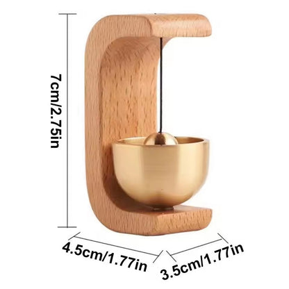 Wooden Welcome Bell