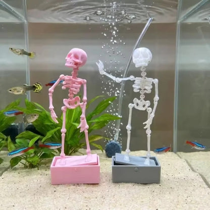 skeleton under water dancer skeleton