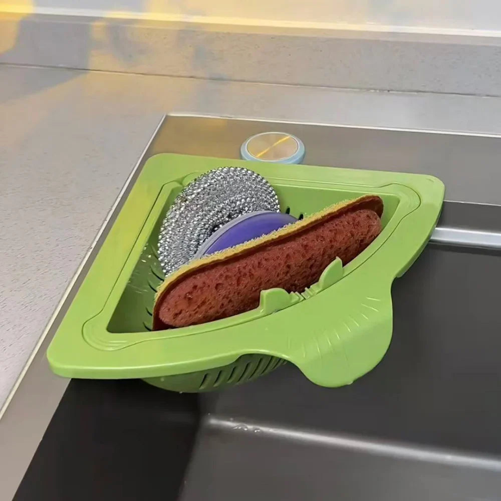 Magnetic Corner Sink Drain Basket Strainexa