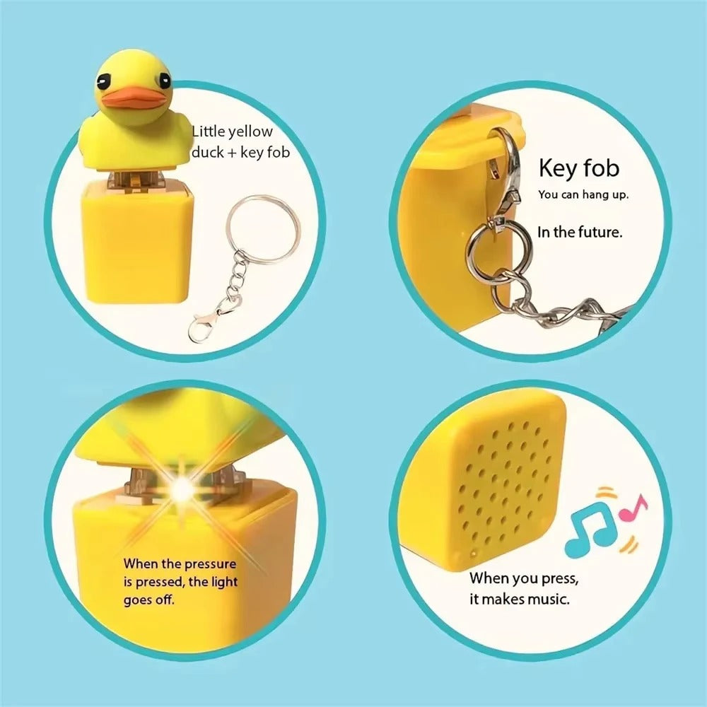 Quacktivity Duck Fidget Keychain